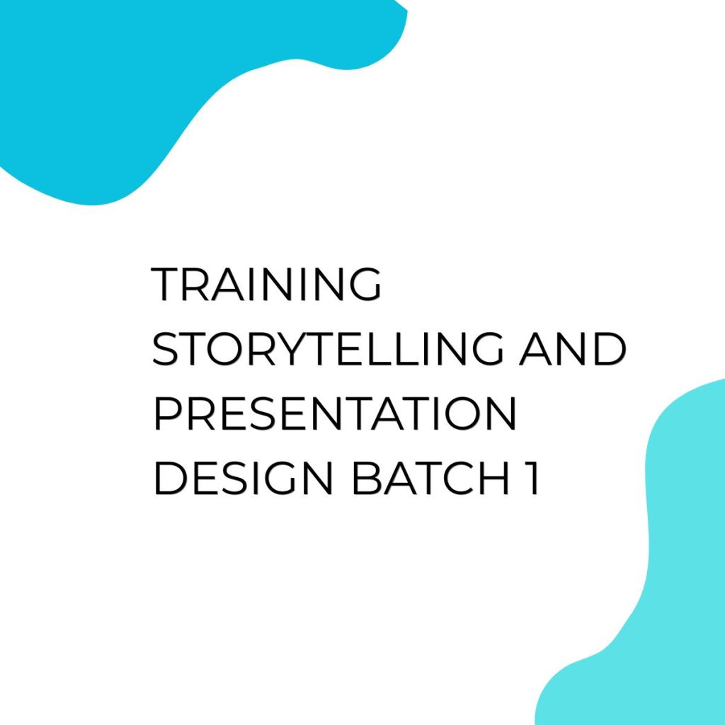 pelatihan STORYTELLING AND PRESENTATION DESIGN BATCH 1 di jogja
