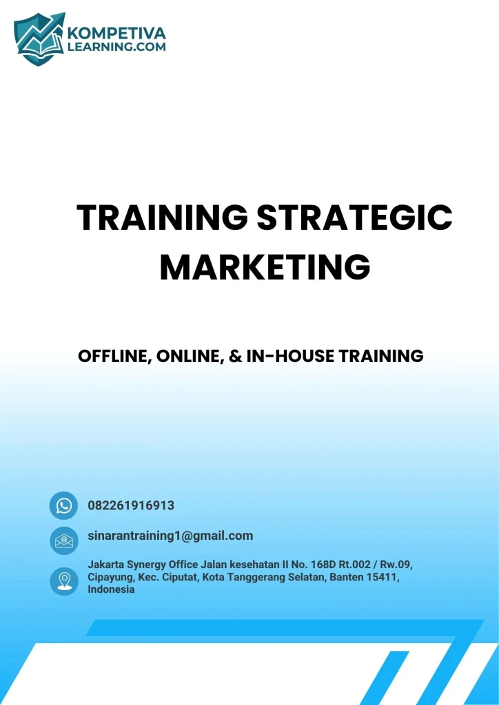 pelatihan STRATEGIC MARKETING di jogja